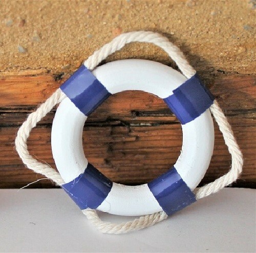 Maritime deko rettungsring - deko,