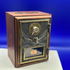 Vintage Eagle Coin-Op Safe