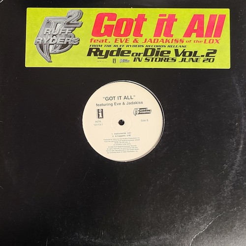Ruff ryders got - ruff, vinyl