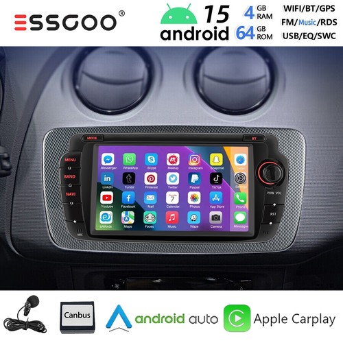 Apple carplay autoradio 64g - autoradio, 4+64g