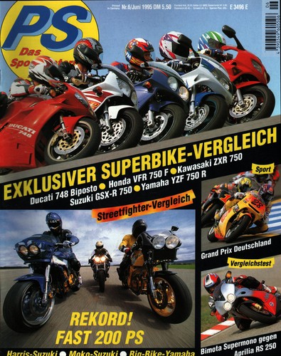 Zeitschrift motorrad 6 - ps, #6