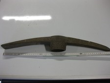 alte Spitzhacke ohne Holzstiel, Gartenhacke Kreuzhacke   (11)