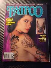 Tattoo Magazine April 1994 (994)(Rare) Sabado Mary Ann Cervenka Eric Galy