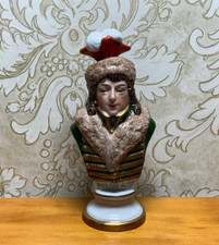 Scheibe- Alsbach Porzellan- Figur- Büste- Napoleon`s General  MURAT - 11,5cm