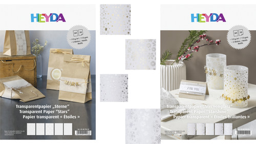 Heyda transparentpapier set - heyda,