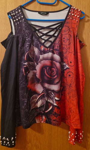 Shirt damen langarm - t,