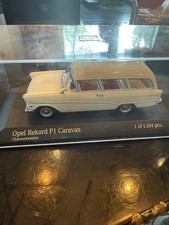 Opel Rekord P1 Caravan 1958-1960 Yellow Minichamps 1:43