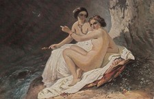 alte Postkarte Erotik