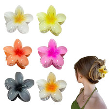 6 Stück Blumen Haarklammer