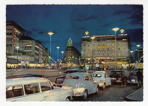 München karlsplatz stachus - ak,