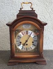 KIENZLE große Tischuhr aus Holz Gold Westminster Viertelstoß 5 Go￼ng