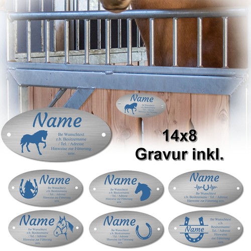 Boxenschild pferd namensschild - pferd,
