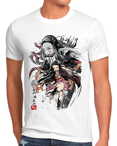Nezuko sumi herren shirt - sumi-e, t-shirt