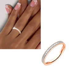 Feiner Damenring 585 Gold