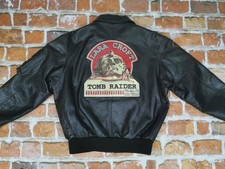 *REDSKINS A2 PILOTEN FLIEGER USA LEDERJACKE*LARA CROFT TOMB RAIDER*GR: M*TIP TOP