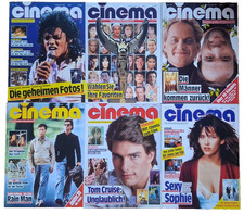 Cinema Heft 1 - 6 Jahrgang 1989 | Zeitschrift | Magazin | Film Kino