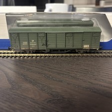 Piko H0 gedeckter Güterwagen Bahnpostwagen Deutsche Post Gealter von Saxonia