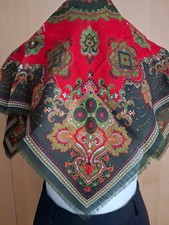 Tuch 72 x 73 cm 100% Kaschmir