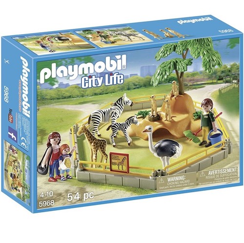 Playmobil city life zoo set - city,