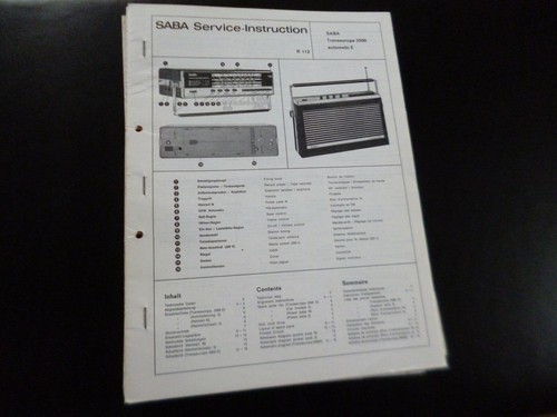 Original service manual - original,
