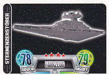 2013 Topps Star Wars Force Attax 52 Sternenzerstörer Movie Cards 2 NM