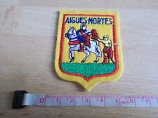Wappenschild, Patch Aus Stoff Bestickt Aigues Stillleben