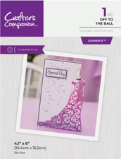 Ecke Edge' Ables Stanzformen ''Auf zum Ball'' von Crafter's Companion