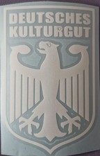 Deutsches Kulturgut Aufkleber