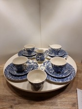 20 tlg. Kaffeeservice Myott, The Hunter, Made in England, 1982