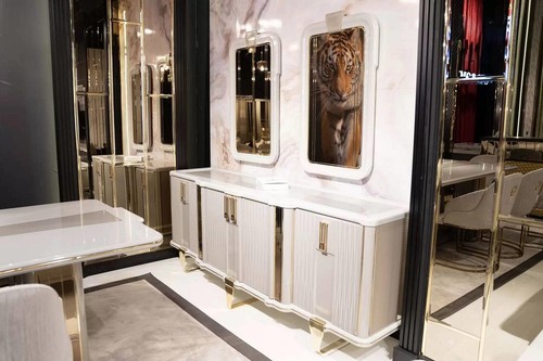 Elegantes weißes holz - weißes,