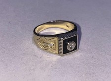 14K 585 goldring Herren/men