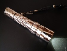 Rare JETBEAM TC-R3 Titanium Flashlight Sehr Guter Zust./Top Condition