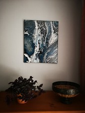 ORIGINAL Acrylbild Fluid