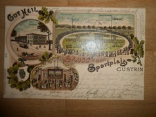 Litho Küstrin Cüstrin