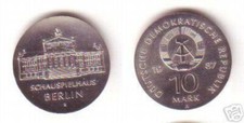 DDR Gedenk Münze 10 Mark
