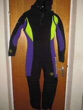 Tauchanzug für Damen von Scubapro Größe M lila/gelb/schwarz, 7 mm, 2-teilig,