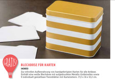 Stampin Up große BLECHDOSE