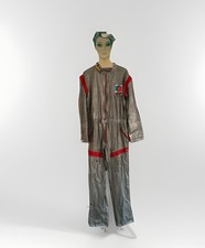 Vintage Overall Rennanzug ELF Tankstelle Promotion Werbung Deko Werkstatt Anzug