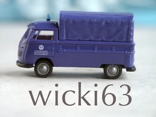 Brekina VW T1 Pritsche THW Technisches Hilfswerk Ortsverband Münster SoMo Nr 459