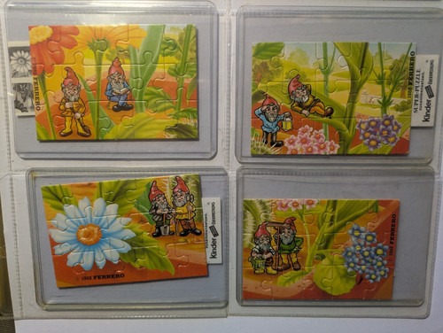 Puzzle blumentopfzwerge 1988 - puzzle,