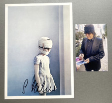 GOTTFRIED HELNWEIN Kunst In person signed Bild 22x30 Autogramm + Beweisfoto