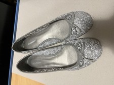 Damen Ballerina ?. Rosé Gold. 39-40 Blumen Romantik