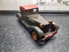 Holzmodell Oldtimer Auto – Deko Modellauto ca. 38 cm X 13 cm X 11,5 cm