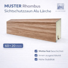 MUSTER Rhombus Sichtschutzzaun