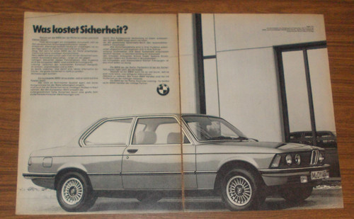 Seltene werbung bmw - seltene, 320i