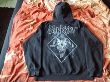 SLIPKNOT  HOODIE GR. M 2016 MAGGOT Kapuzenpullover Zipper Nu Metal 