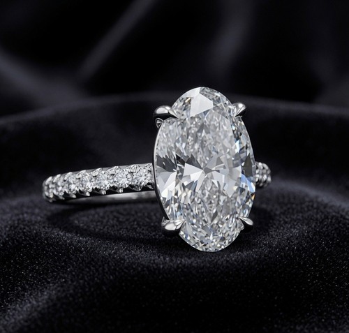 14k weißgold diamant - 14k,