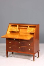 Stilvoller Sekretär im Englischen Stil Büro Kommode Schreibkommode Sekretär