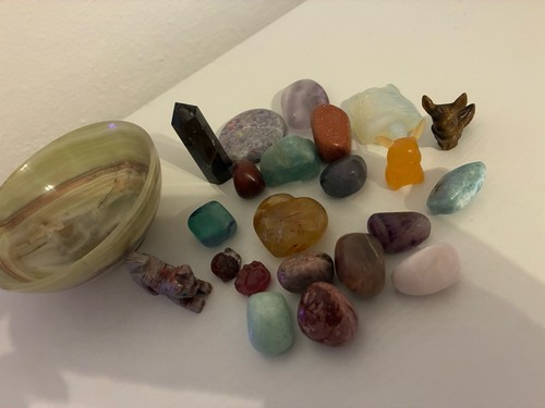 Verschiedene edelsteine - verschiedene, /