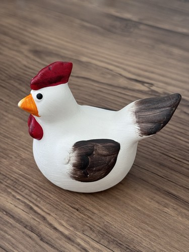 Keramik huhn deko - keramik,